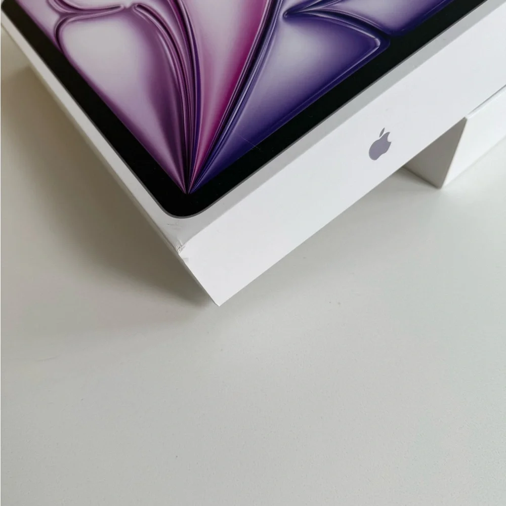 Empty Apple iPad Air Purple Tablet Box 2025